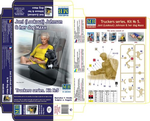 Master Box 24045 - 1/24 - Truckers series. Stan (Long Haul) Thompson - Picture 2 of 12