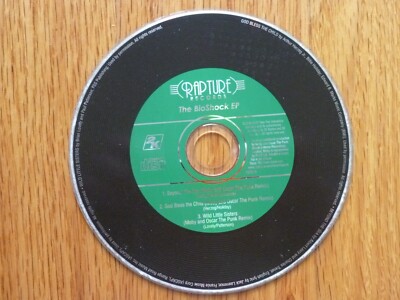 The Bioshock EP  Music Soundtrack CD Disc Only 2K Games Rapture; read listing