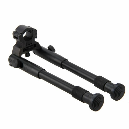 Abrazadera montaje en cañón bípode ajustable 8-10" descanso de retorno de resorte apto para pistola de rifle - Imagen 6 de 12