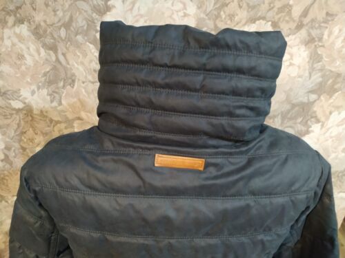 Naketano Damen warme Winterjacke Gr. M blau Reißverschluss großer Kragen - Bild 6 von 13