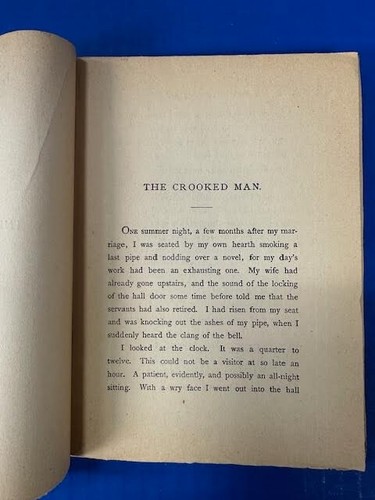 1894 - THE MEMOIRS OF SHERLOCK HOLMES BY CONAN DOYLE(VOL II ONLY)-TAUCHNITZ EDIT - Picture 6 of 16