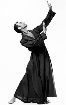 Dancer choreographer and teacher Bruce King performing in 1979 Old Photo