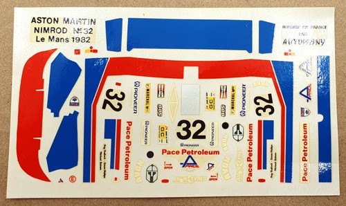 Automany 1/43 Scale Kit PM2924H - Aston Martin Nimrod #32 Le Mans 1982 - Picture 6 of 8
