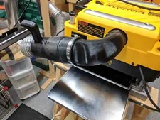 DW735 Dust Collection Port Transition: 90 degree to 4-Inch