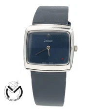 Zodiac Watch Red Dot Manual Wind Time Only Steel Women's 198VV24