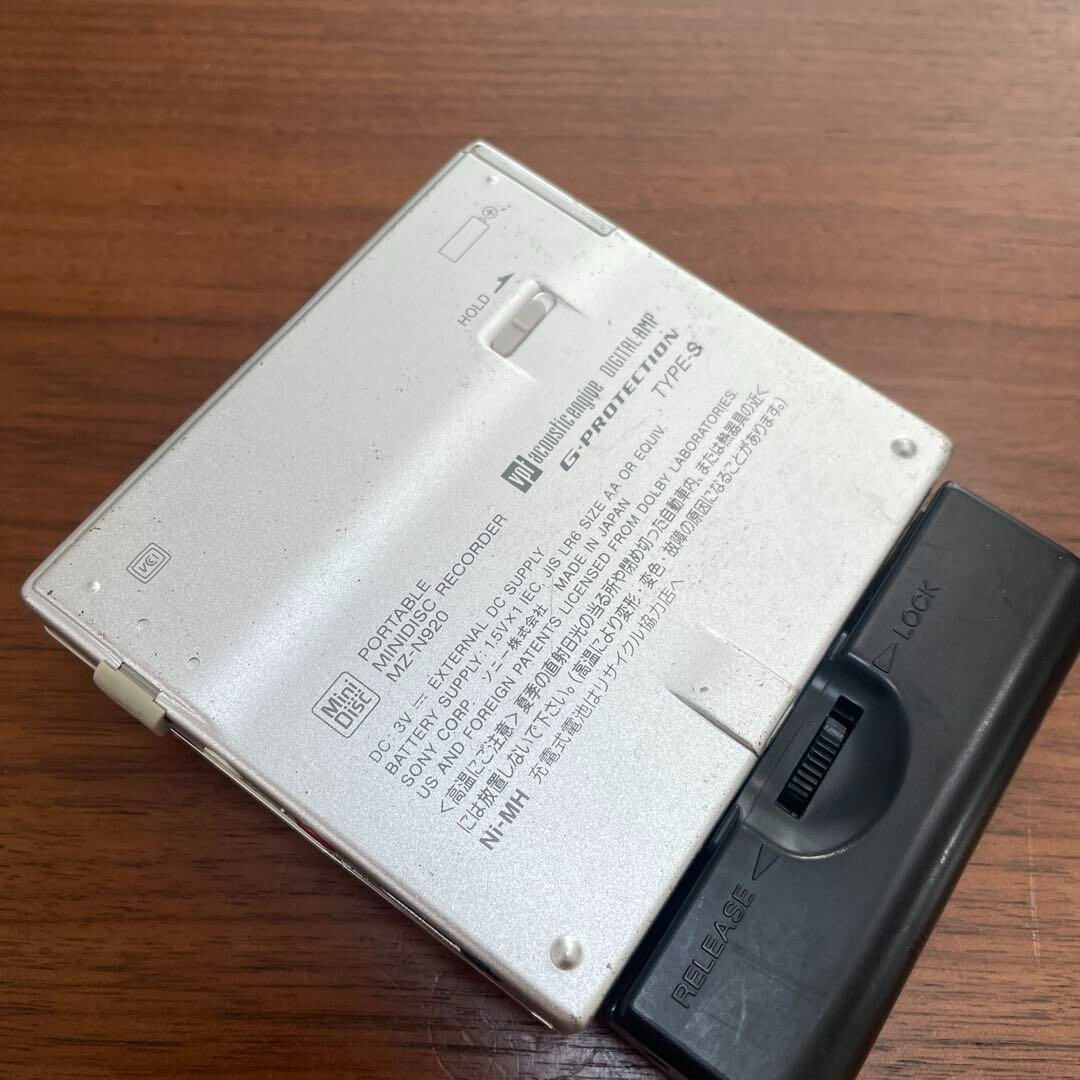 SONY MZ-N920 MD Walkman Portable Minidisc Recorder Tested