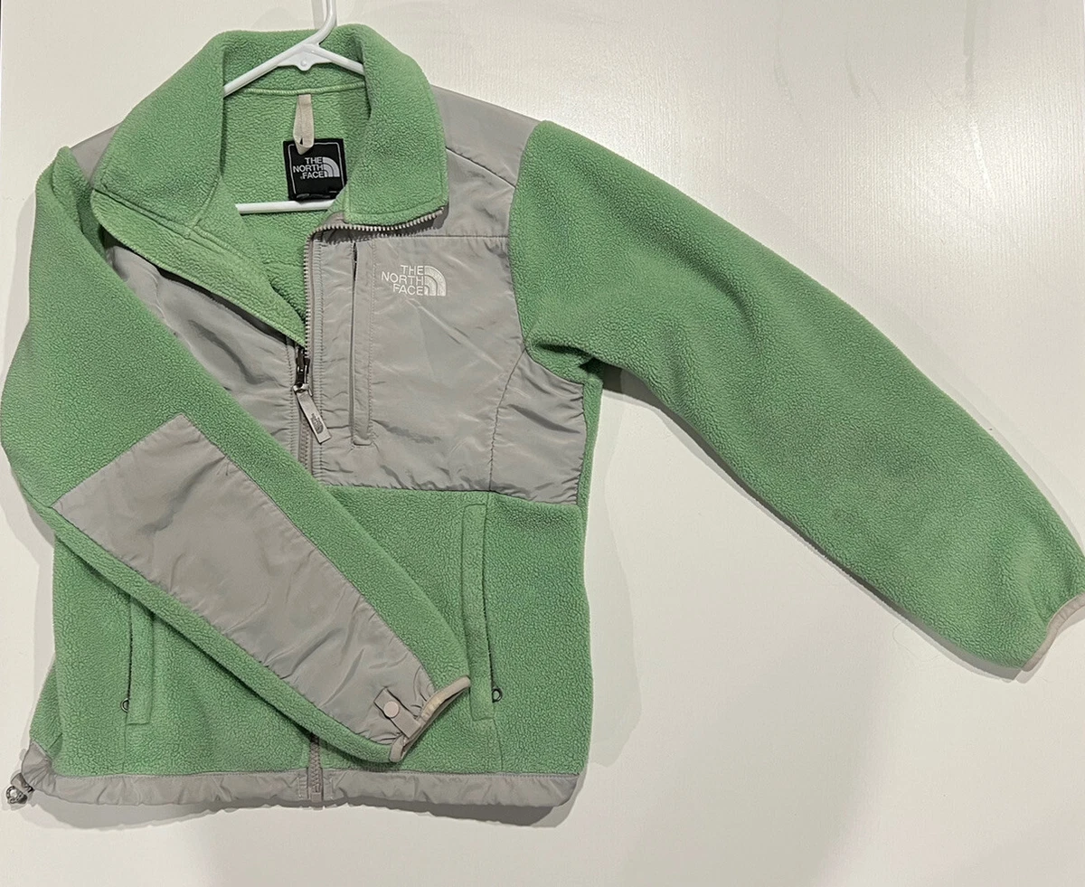 North face denali fleece green sales