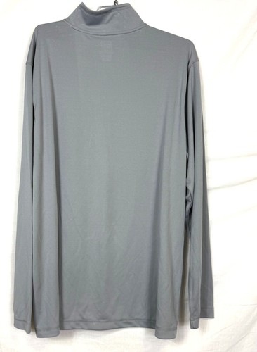 TEXAS LONGHORNS NCAA MENS LARGE 1/4 ZIP LONG SLEEVE PERFORMANCE SHIRT FREE SHIP - Picture 2 of 3