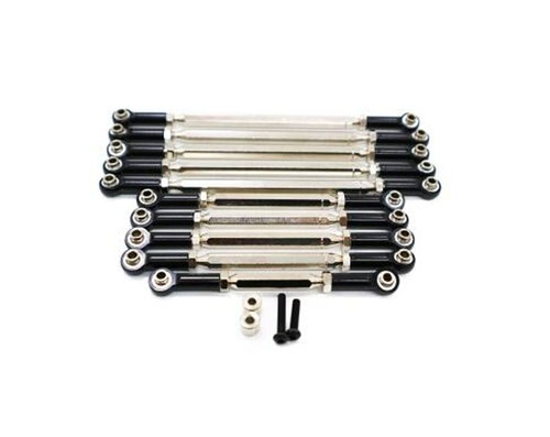 Alloy Metal Upgrade Part black Fit For Rc 1/10 FTX5579 Outback RGT 86100 86110 - Picture 36 of 59