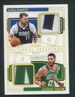 2024-25 National Treasures Matchup Luka Doncic & Jayson Tatum GU Dual Patch /25