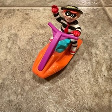 VTG McDonaldland Hamburglar Jet Ski 1992 McDonald's Happy Meal Toy Collectible