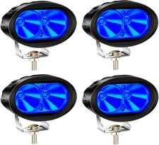 4PCS Luci Del Carrello Elevatore Del LED, Luci D'Avvertimento Blu Della Luce Di 