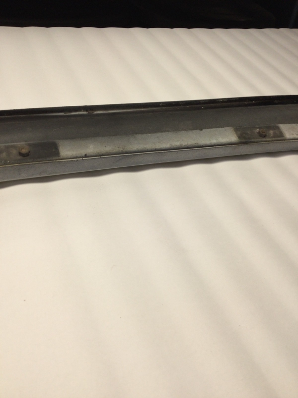 1966 - 1980 Rolls Royce Silver Shadow Silver Wraith II Rear Bumper Metal Filler