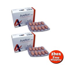 2X Aveflon 500mg 30's Fast Hemorrhoids Relief Piles Treatment   FREE SHIPPING