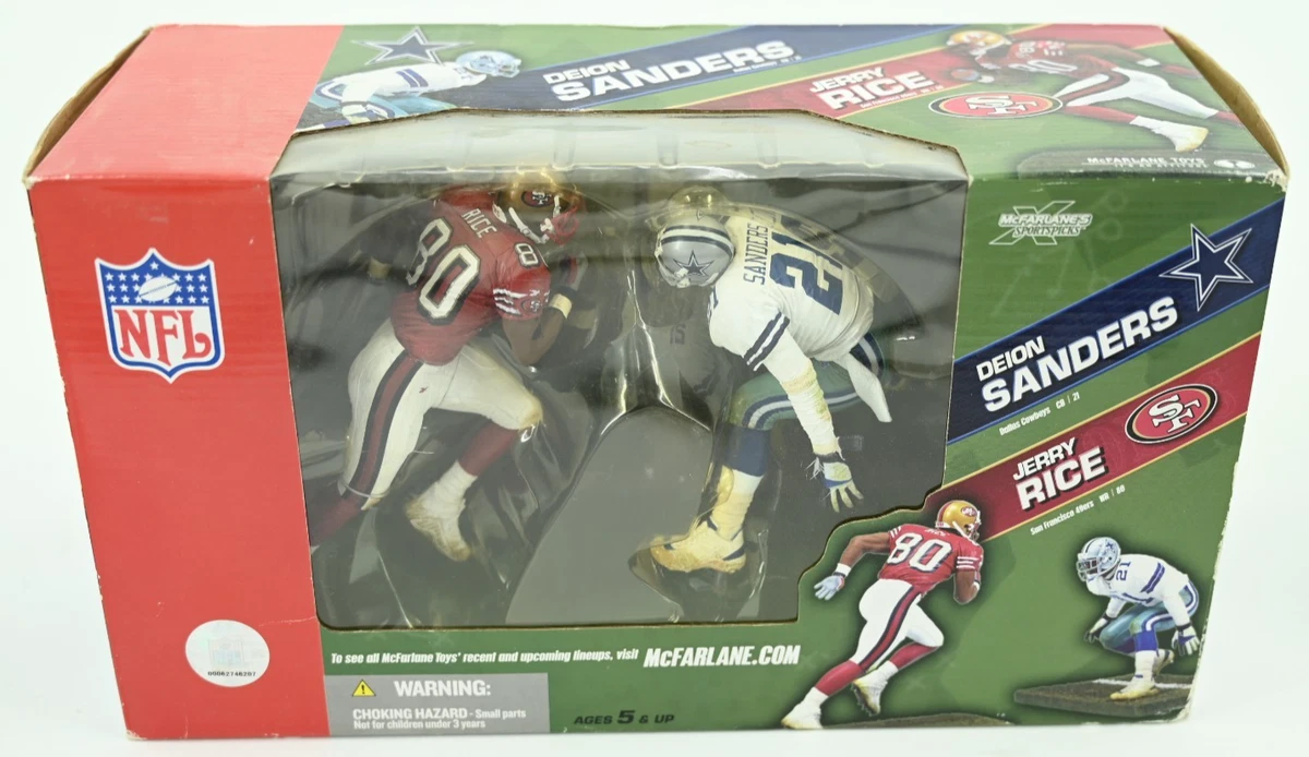 【美品】NFL Deion Sanders & Jerry Rice フィギュア Jerry Rice Deion Sanders In Sports Action Figures for sale | eBay