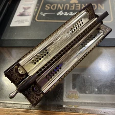 Vintage M. Homner Paddle Wheel Six Key Harmonica Great Piece Fast Shipping