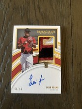 2022 Panini Immaculate Holo Silver 59/99 Luis Frias #133 RPA Rookie Patch Auto
