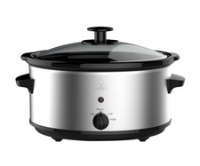 Tesco Scss12 3L Slow Cooker | Compact Electric Cooker For Stews, Soups, Meals