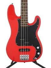 Squier By Fender Affinity Series Precision Bass Pj Race Red 2020 Electric