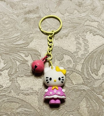 Sanrio Character Hello Kitty Keychain 3D Figure Charms Backpack