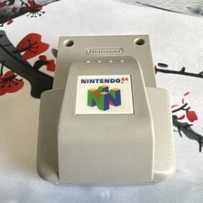 Nintendo NUS-013 Rumble Pak Gray Controller Attachment for Nintendo 64