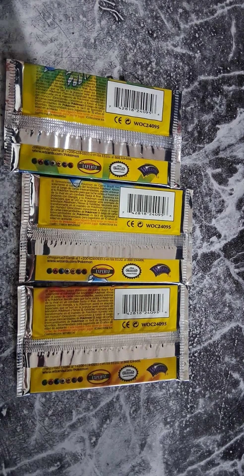 Paquete de refuerzo portugués Shadowless 1999 primera edición Foto 2 de 2