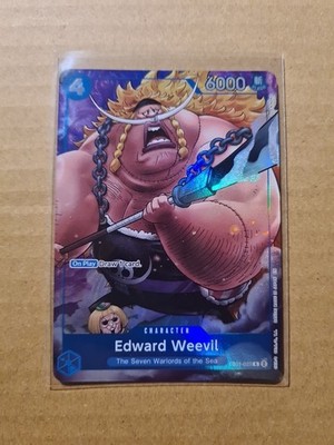 One Piece Edward Weevil EB01-023 Seven Warlords of the Sea Promo English NM
