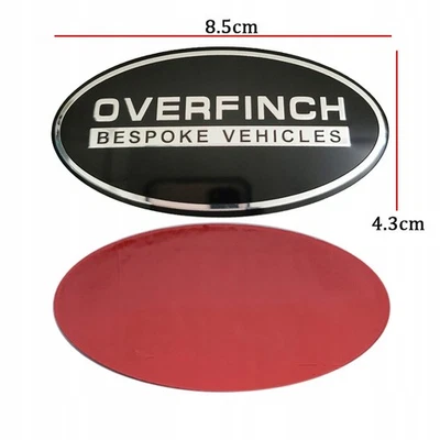 OVERFINCH Bespoke Vehicles Grille Badge 8.5cm x 4.3cm