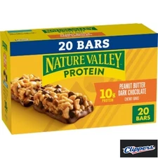   Nature Valley Chewy Snack Bars Peanut Butter Chocolate - 28.4oz/20ct