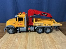 Big Tow Truck Toy Roll Back By Toystar - Tow Go Series - Working Good