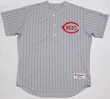 Mlb clothes 1916 Tbtc Cincinnati Reds Majestic No.19 Uniform Jersey Major League