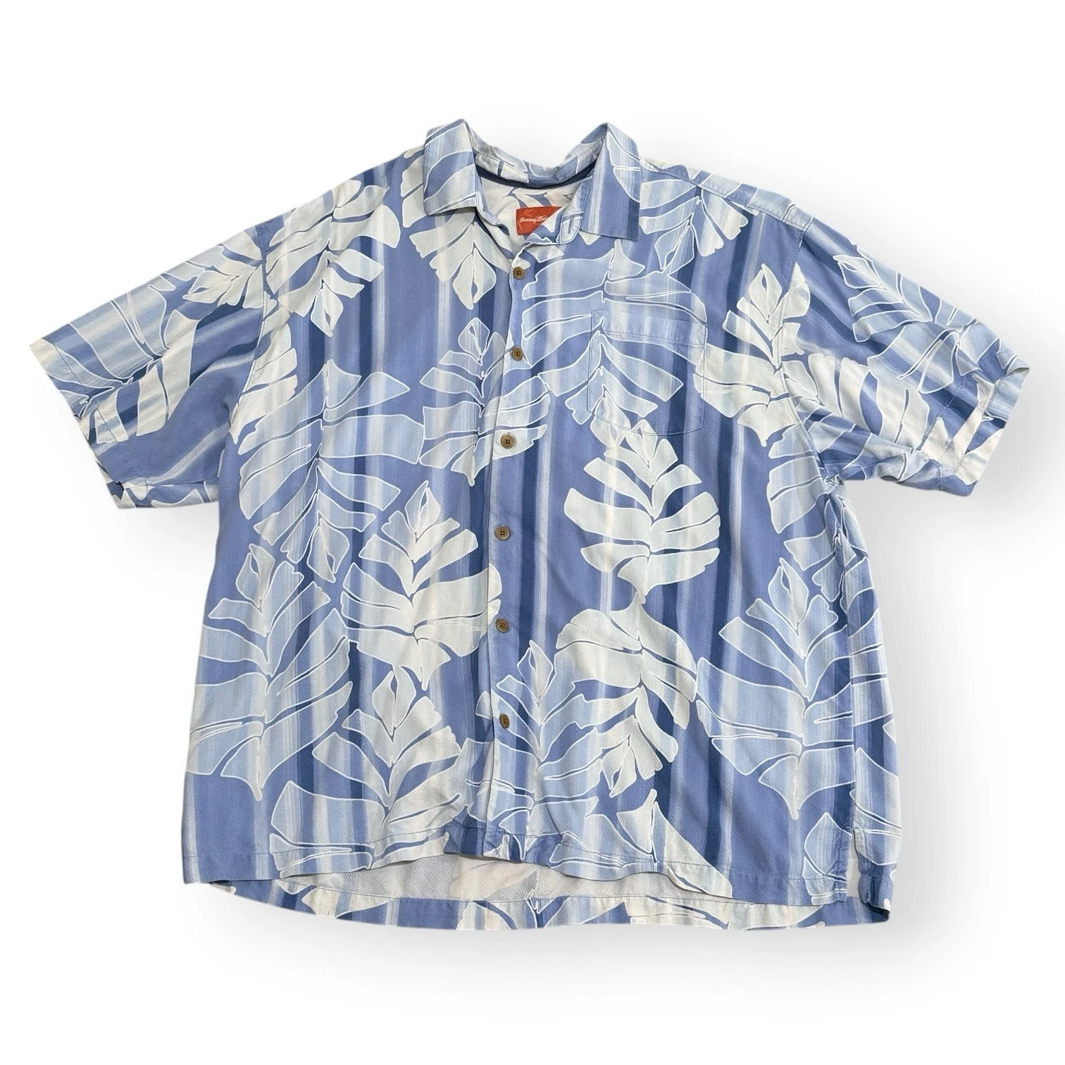 Tommy Bahama Blue Hawaiian 100% Silk Camp Shirt XXL Short Sleeve Beach Tropical
Opens in a new windo