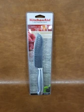 New Kitchen aid 5" Forged Stainless Steel Gourmet Santoku Knife 
