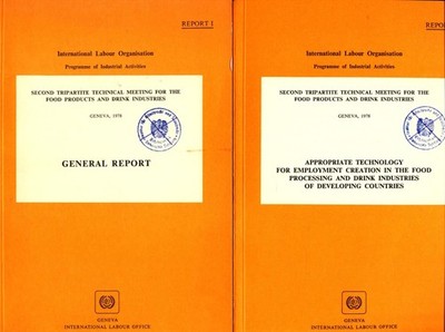 General Report - Appropriate Technology for Employment Creation in the Food ; Re