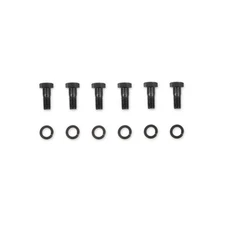 Mr Gasket Clutch Pressure Plate Bolt 910; 3/8-16 x 1 in., Hex for SBC, BBC 6pc