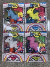 My Little Pony Totally Rad Basic Fun STARSHINE SKYDANCER MOONSTONE Set of 4  MLP