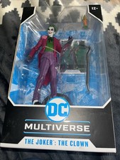 McFarlane Toys DC Multiverse Batman Three Jokers The Joker The Clown Figure New