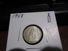 1958 - Canada silver 10 cent - Canadian dime