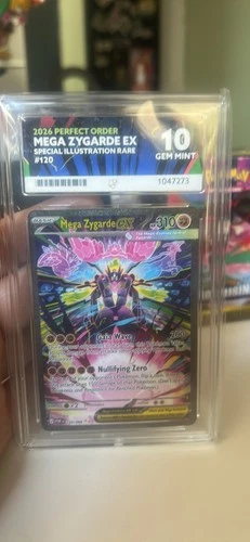 Mega Zygarde ex 120/088 ACE 10 MINT