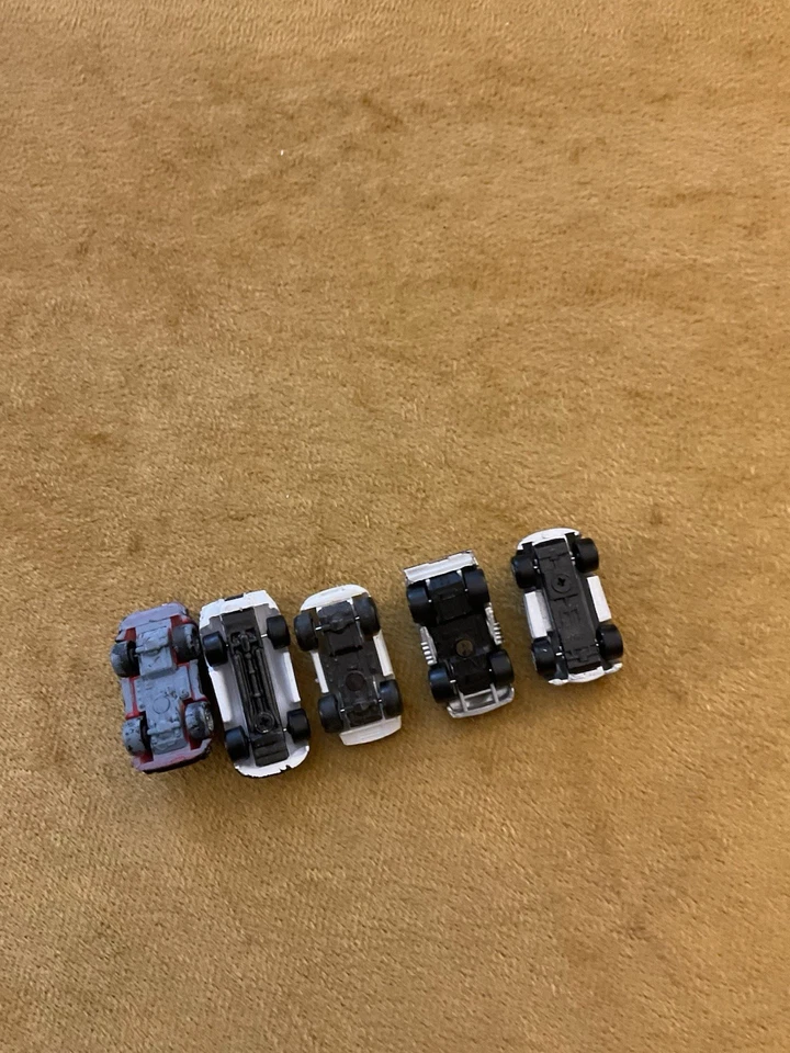 Vintage Micro Machines Deluxe Convertibles Lot Of 5 Porsche 1988 Galoob - Image 3 of 4