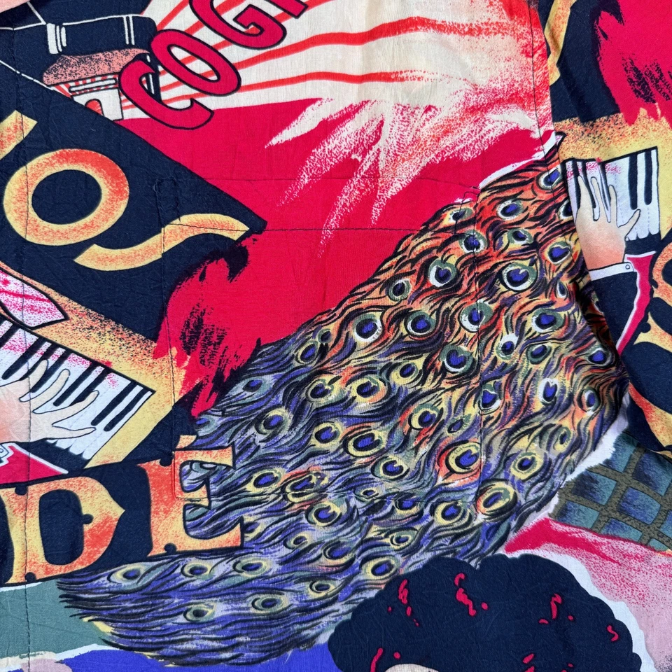 Jams World Shirt Mens XL Red Pianos 30th Anniversary Collectors Edition *Flaw* - Image 4 of 4