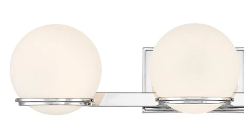 Minka Lavery 2843-L Hollywood Nights 3 Light 24"W LED Vanity - Chrome - Picture 3 of 3