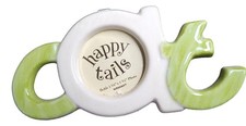 Magnetic Picture Frame Pet Photo Magnet Refrigerator Frames Ceramic - Cat