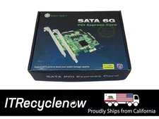 New IOCrest SI-PEX40064 PCI-Express 2.0 4 SATA III 6.0Gb/s Ports Controller Card