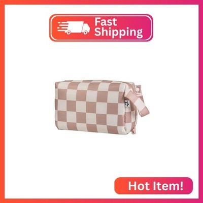 Tiny Twinkle Waterproof Travel Toiletry & Makeup Bag Organizer | Makeup Pouch wi