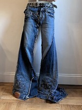 Handmade Vintage Designer Patchwork Pants