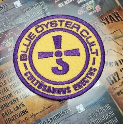 EMBROIDERED BLUE OYSTER CULT CULTOSAURUS ERECTUS PATCH (Please Read Ad)