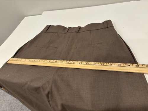 & Other Stories Los Angeles Atelier Tailored Tapered Leg With Plaid Front Sz 6 - Picture 10 of 14