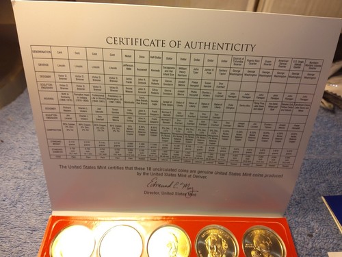 2009 D And P Mints Unc. Coin Set. Total 36 Coins. READ DESCRIPTION - Picture 8 of 13
