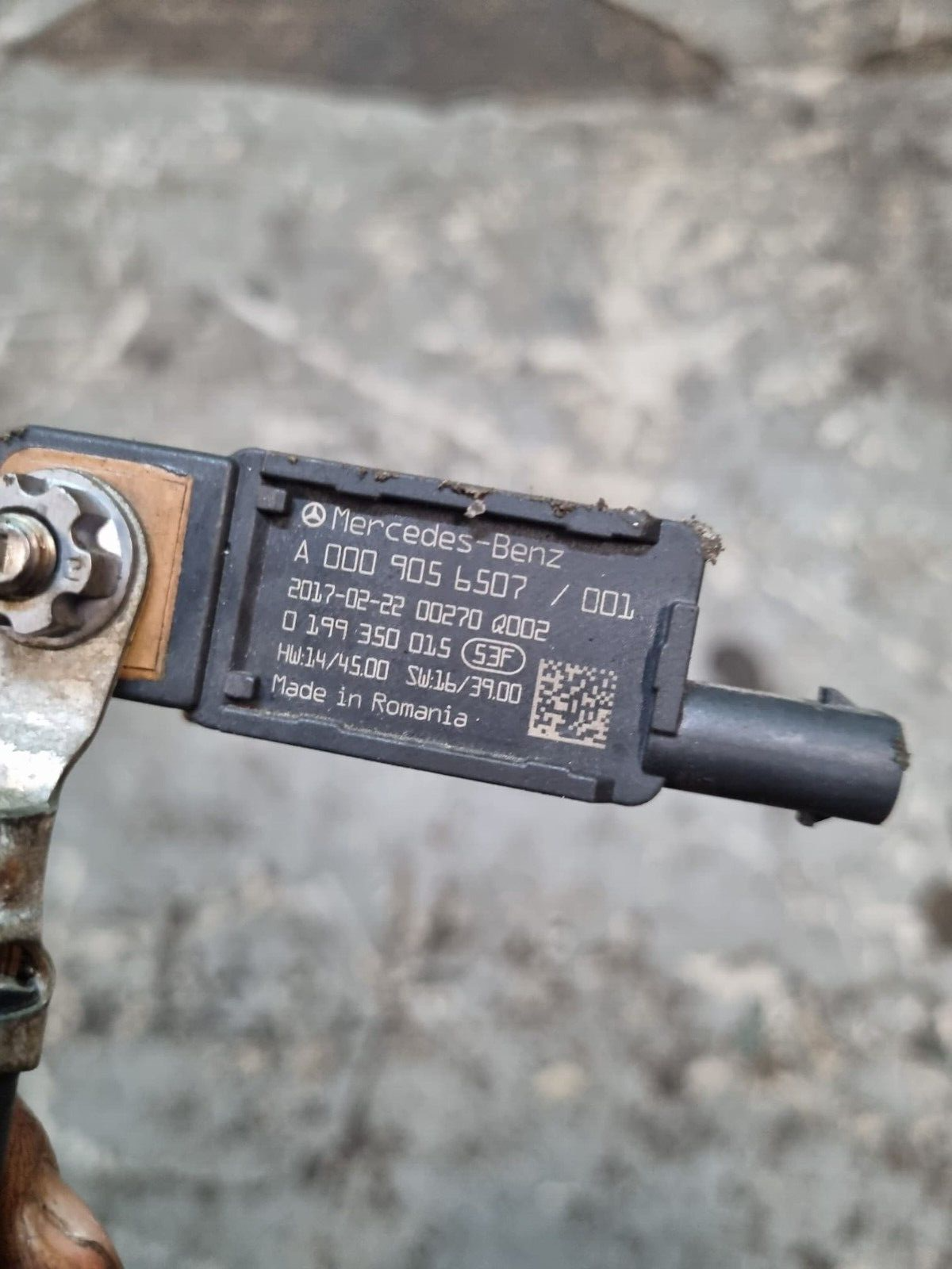 NEGATIVE BATTERY TERMINAL CABLE A0009056507 FOR MERCEDES C E GLC CLASS